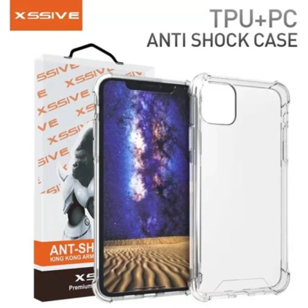 Anti-Shock Case for iPhone 16 - Clear