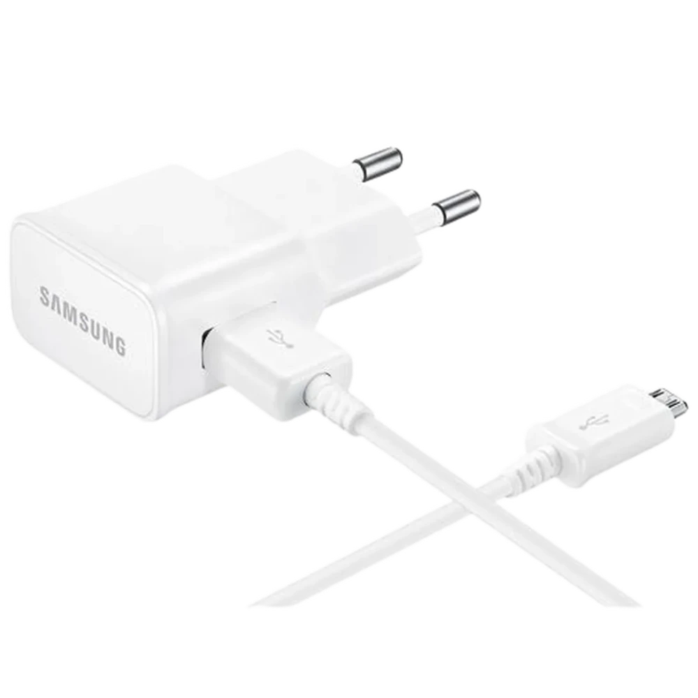 Samsung USB Fast Charger with Micro USB Cable – EP-TA20 | White - Image 2