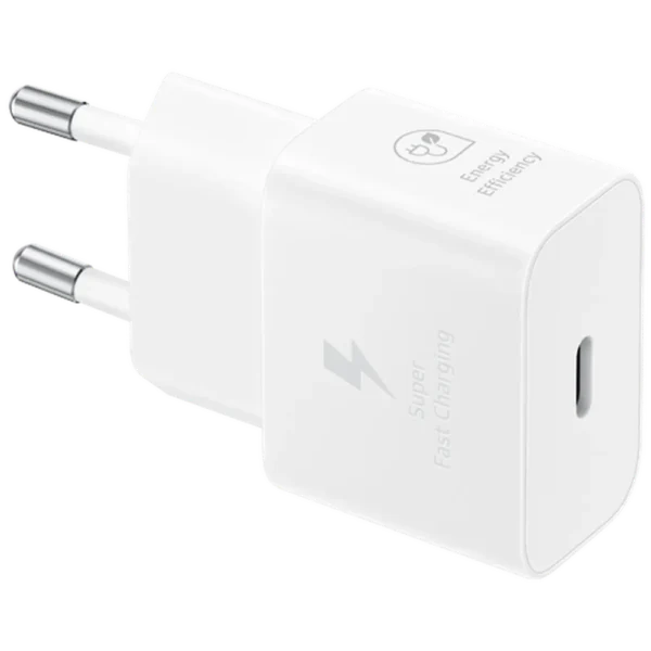Samsung USB-C Fast Charger 25W T2510 + USB-C Cable White - Image 5