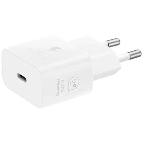 Samsung USB-C Fast Charger 25W T2510 + USB-C Cable White - Image 4