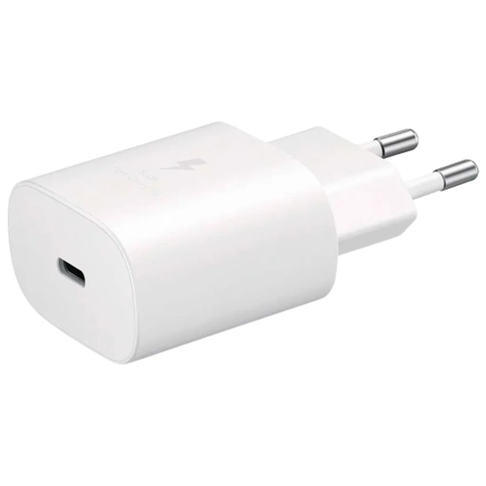 Samsung 25W USB-C Fast Charger with USB-C Cable – EP-TA800 – White - Image 2