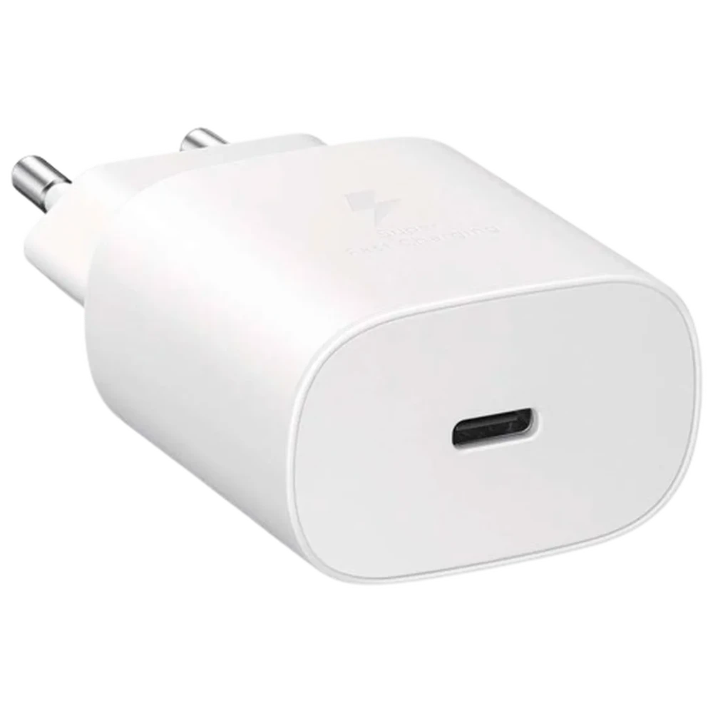 Samsung 25W USB-C Fast Charger with USB-C Cable – EP-TA800 – White - Image 4