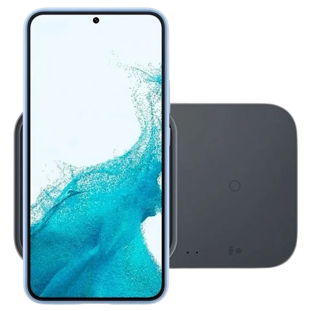 Samsung EP-P5400 Dual Fast Wireless Charging Pad – 15W + Adapter – Black - Image 4