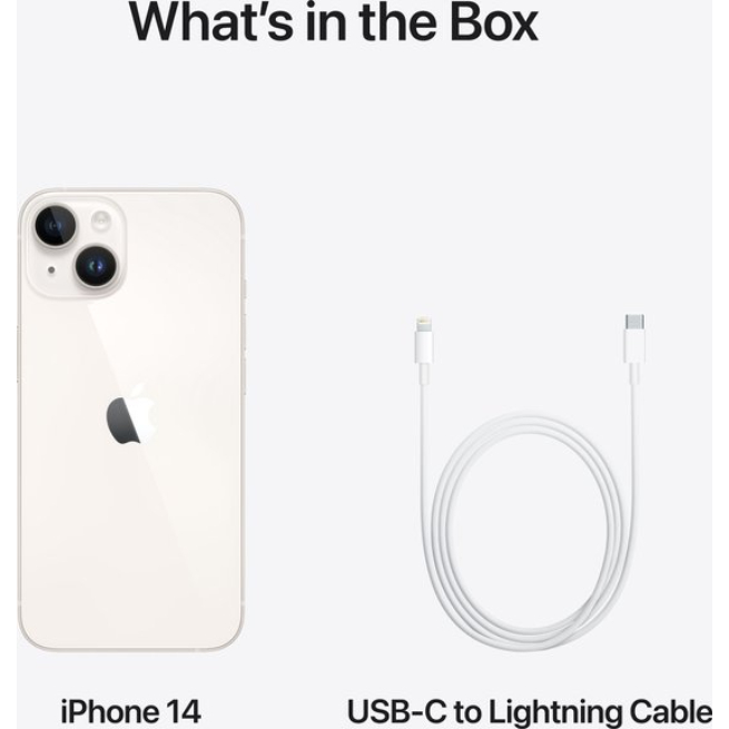 Apple iPhone 14 - 128GB - Starlight - Image 11