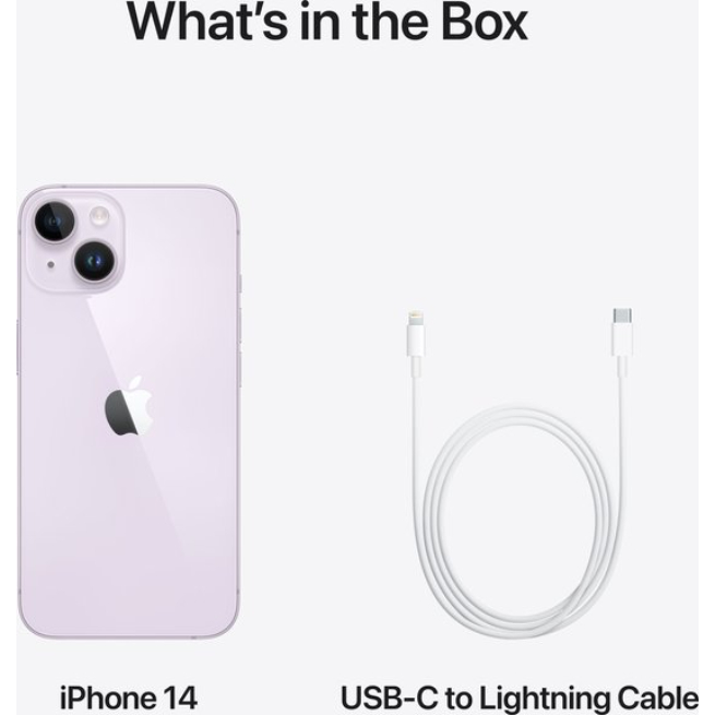 Apple iPhone 14 - 128GB - Purple - Image 12
