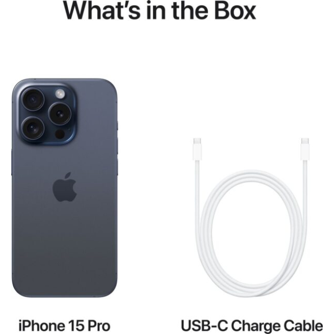 Apple iPhone 15 Pro - 512GB - Blue Titanium - Image 9