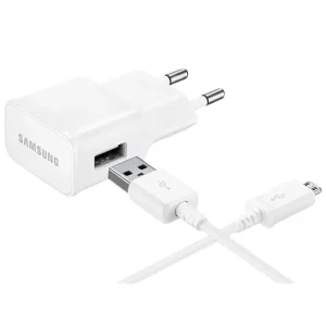 Samsung USB Fast Charger with Micro USB Cable – EP-TA20 | White