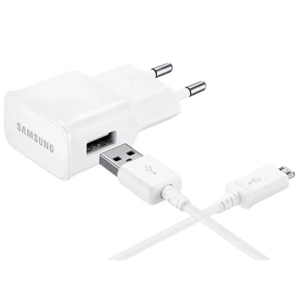 Samsung USB Fast Charger with Micro USB Cable – EP-TA20 | White