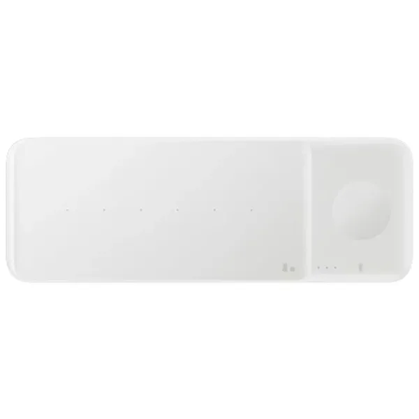 Samsung Trio Fast Wireless Charger (3-in-1) – White + USB-C Cable