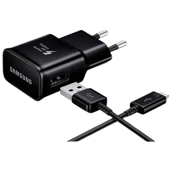 Samsung USB Fast Charger with Micro USB Cable – EP-TA20 – Black