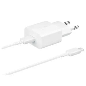 Samsung 15W USB-C Fast Charger with 1m USB-C Cable – EP-T510 – White