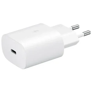 Samsung Original USB-C Fast Charging Adapter – 25W – White