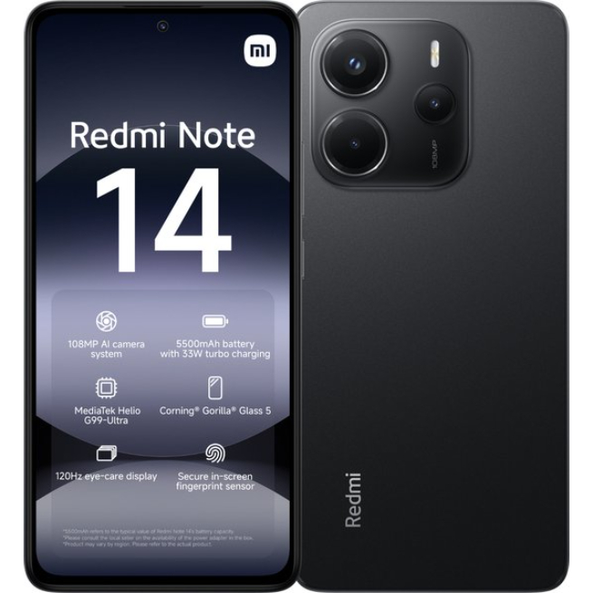 Xiaomi Redmi Note 14 - 8GB/256GB - Midnight Black - Image 18