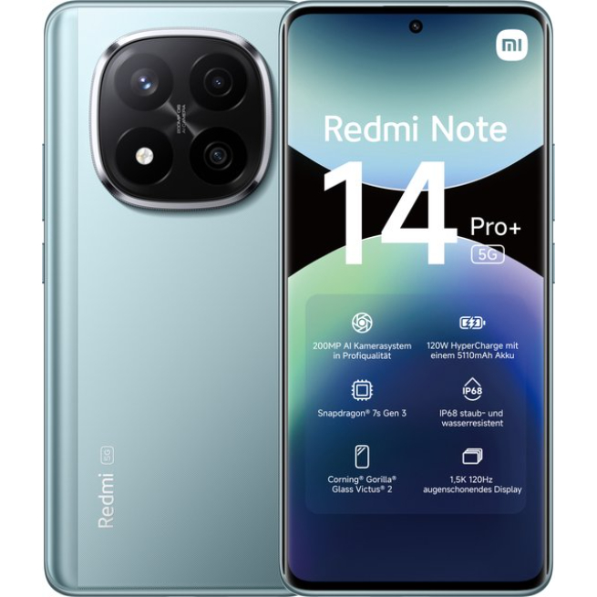 Xiaomi Redmi Note 14 Pro+ - 5G - 8GB/256GB - Frost Blue - Image 21