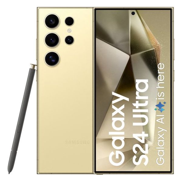 Samsung Galaxy S24 Ultra 5G - 256GB - Titanium Yellow