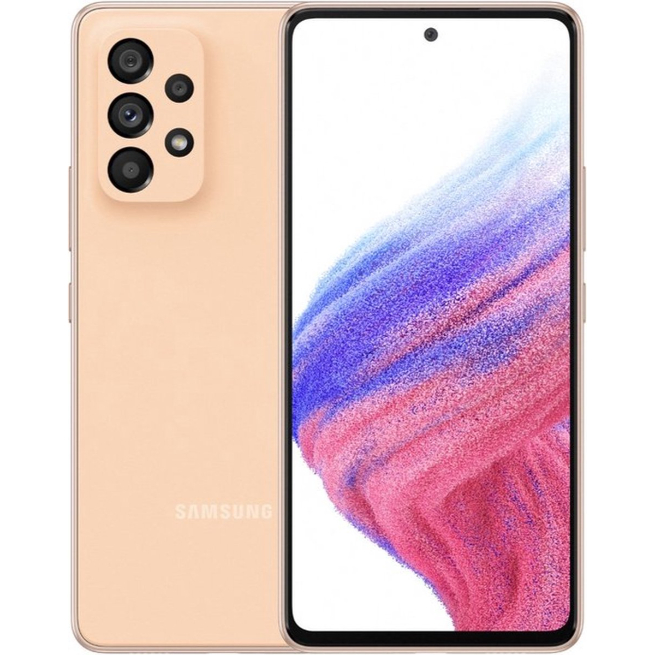 Samsung Galaxy A53 5G - 8/128 Go - Peach Awesome